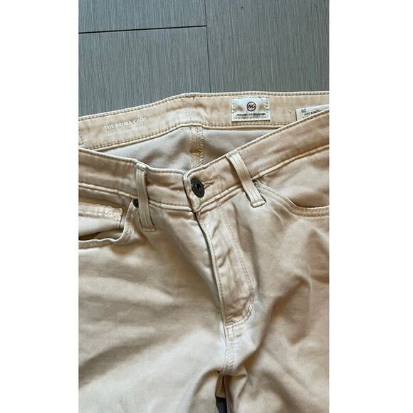 AG Adriano Goldschmied The Prima Crop in Sulfur Infinite Mauve - Picture 5 of 5